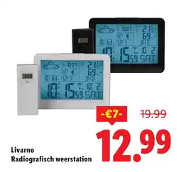 Lidl Livarno Radiografisch weerstation aanbieding