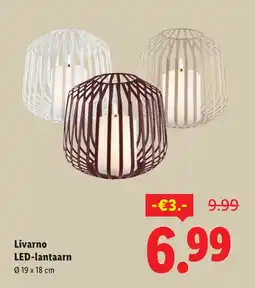 Lidl Livarno LED-lantaarn aanbieding