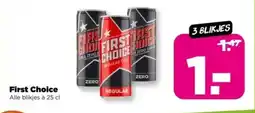 PLUS First Choice aanbieding
