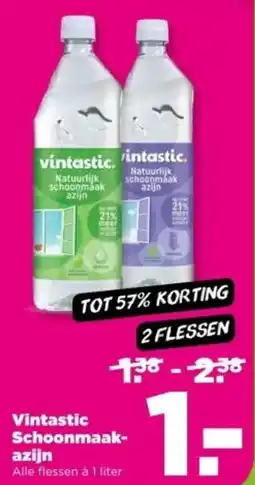 PLUS Vintastic Schoonmaak- azijn aanbieding