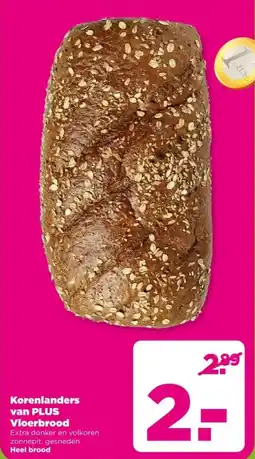 PLUS Korenlanders van PLUS Vloerbrood aanbieding