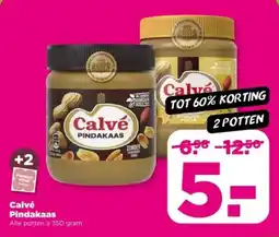 PLUS Calvé Pindakaas aanbieding