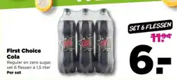 PLUS First Choice Cola aanbieding