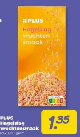 PLUS PLUS Hagelslag vruchtensmaak aanbieding