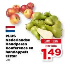 PLUS PLUS Nederlandse Handperen Conference en Elstar aanbieding