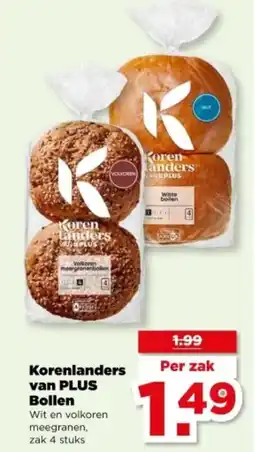 PLUS Korenlanders van PLUS Bollen aanbieding