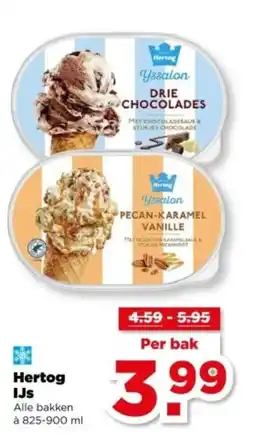 PLUS Hertog IJs aanbieding