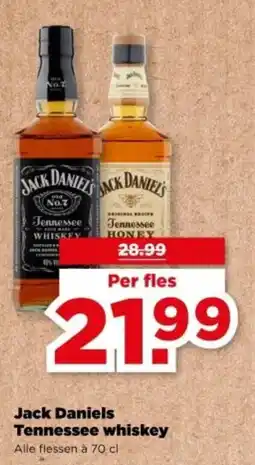 PLUS Jack Daniels Tennessee whiskey aanbieding