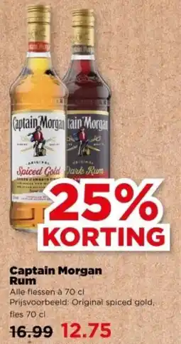 PLUS Captain Morgan Rum aanbieding