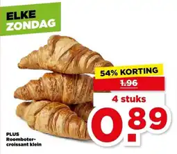 PLUS PLUS Roomboter- croissant klein aanbieding