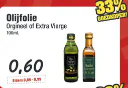Budget Food Olijfolie Orgineel of Extra Vierge aanbieding
