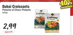 Budget Food Dubai Croissants Pistache of Choco-Pistache aanbieding