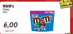 Budget Food M&M's Crispy aanbieding