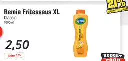 Budget Food Remia Fritessaus XL Classic aanbieding