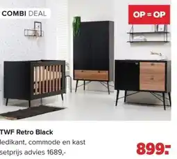 Baby-Dump TWF Retro Black aanbieding
