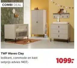 Baby-Dump TWF Waves Clay aanbieding