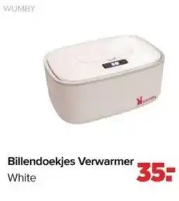 Baby-Dump Billendoekjes Verwarmer aanbieding