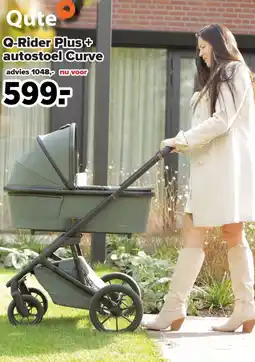 Baby-Dump Q-Rider Plus+ autostoel Curve aanbieding