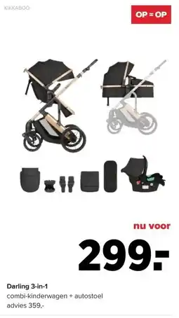 Baby-Dump Darling 3-in-1 aanbieding