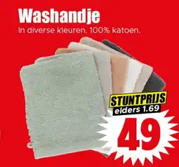 Dirk Washandje aanbieding