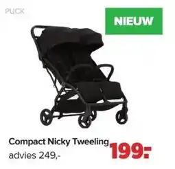 Baby-Dump Compact Nicky Tweeling aanbieding