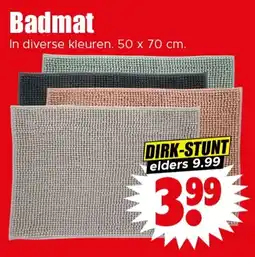 Dirk Badmat aanbieding