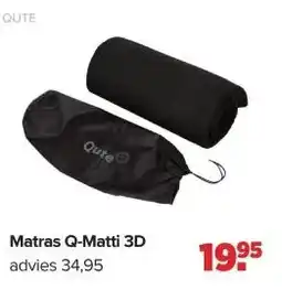 Baby-Dump Matras Q-Matti 3D aanbieding