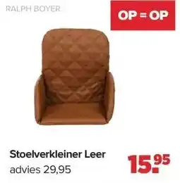 Baby-Dump Stoelverkleiner Leer aanbieding