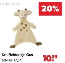 Baby-Dump Knuffeldoekje Gus aanbieding