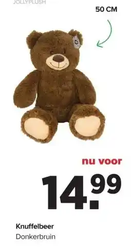 Baby-Dump Knuffelbeer aanbieding