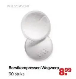 Baby-Dump Borstkompressen Wegwerp aanbieding