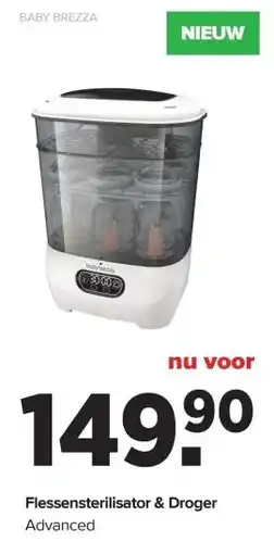 Baby-Dump Flessensterilisator & Droger aanbieding