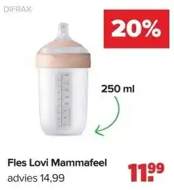 Baby-Dump Fles Lovi Mammafeel aanbieding