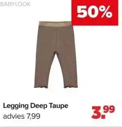 Baby-Dump Legging Deep Taupe aanbieding