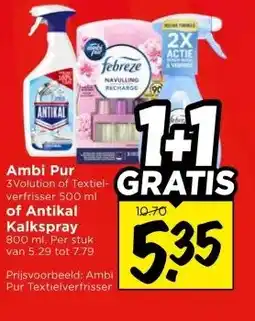 Vomar Voordeelmarkt Ambi Pur , of Antikal Kalkspray aanbieding