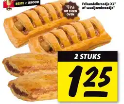 Nettorama Frikandelbroodje XL of saucijzenbroodje aanbieding