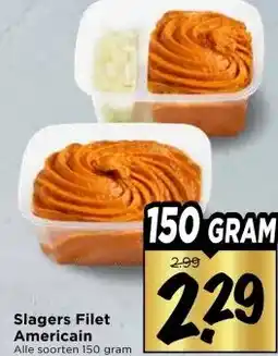 Vomar Voordeelmarkt Slagers Filet Americain aanbieding