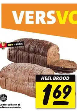 Nettorama Donker volkoren of volkoren meerzaden aanbieding
