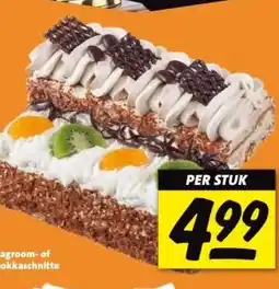 Nettorama Slagroom- of mokkaschnitte aanbieding