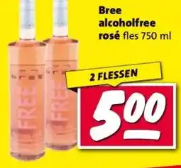 Nettorama Bree alcoholfree rosé aanbieding