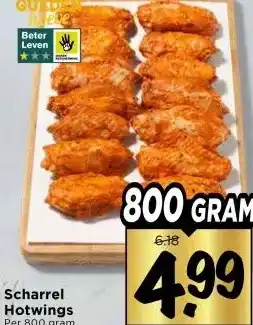 Vomar Voordeelmarkt Scharrel Hotwings aanbieding