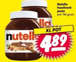 Nettorama Nutella hazelnoot- pasta aanbieding