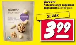 Nettorama gwoon Notenmelange ongebrand ongezouten aanbieding