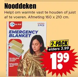 Dirk Nooddeken aanbieding