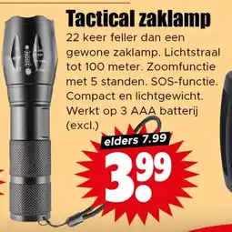 Dirk Tactical zaklamp aanbieding