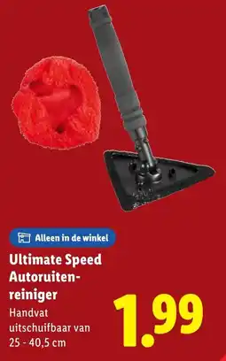 Lidl Ultimate Speed Autoruitenreiniger aanbieding
