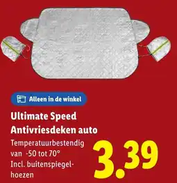 Lidl Ultimate Speed Antivriesdeken Auto aanbieding