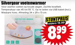 Dirk Silvergear voetenwarmer aanbieding
