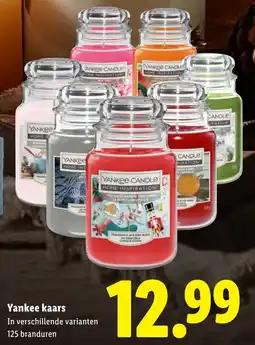Lidl Yankee kaars aanbieding