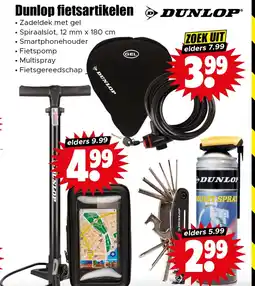 Dirk Dunlop fietsartikelen GEL aanbieding